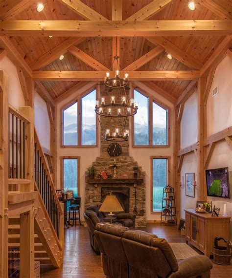 Settlement Post And Beam Timber Frame Interiors Interior Timber