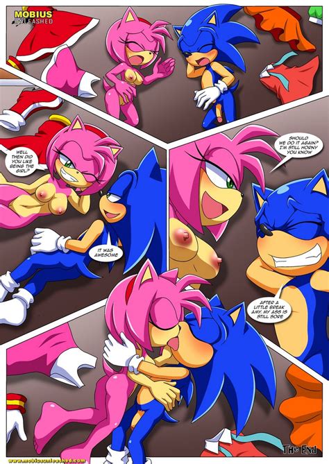 Rule 34 Amy Rose Clothing Aside Nude Sonic Series Sonic The