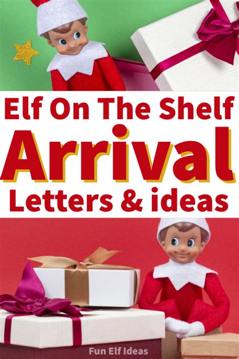 Elf On The Shelf Arrival Ideas ･ﾟ Fun Elf Ideas ･ﾟ