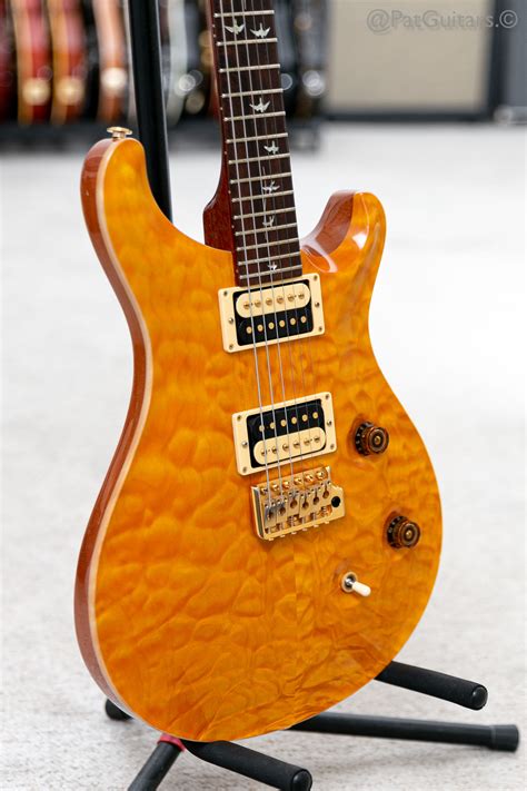 paul reed smith prs custom 24 20th artist quilt with amazing brazilian 2006 guitar for sale