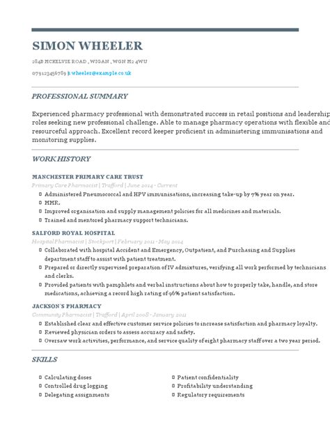 Pharmacist resume sample inspires you with ideas and examples of what do you put in the objective, skills, responsibilities and duties. Pharmacist Resume Template | Classles Democracy