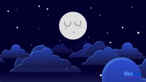 Lullaby For Babies Calming Bedtime Video Sleeping Moon Night Time