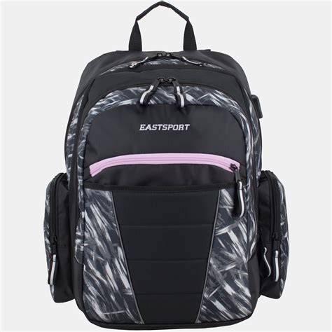 Eastsport Multipurpose Expandable Backpack With Multiple Compartments