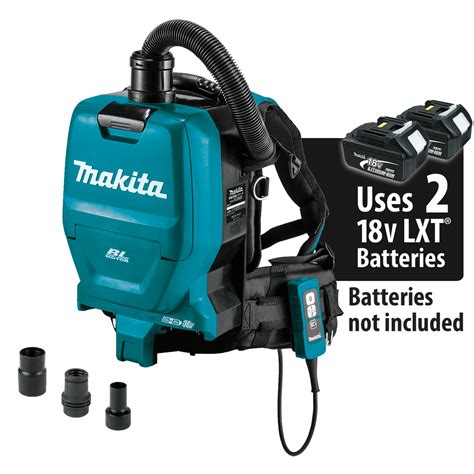 Makita Dvc260zx Cordless Backpack Vacuum Cleaner 36v 71kpa 45w