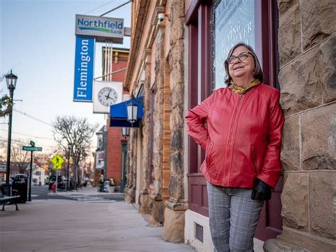 flemington mayor betsy driver around main street flemington