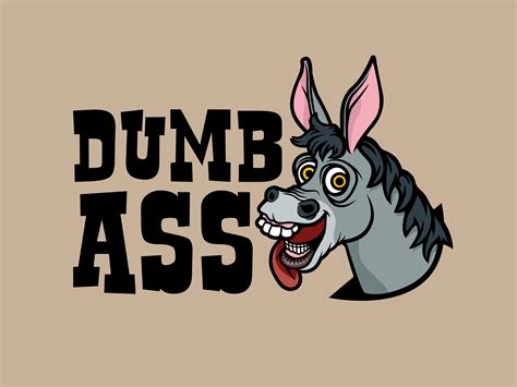 Dumb Ass Donkey Logo By Jake Walker On Dribbble
