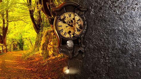Artistic Clock HD Wallpaper | Background Image | 1920x1080