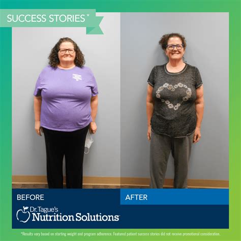 Kim Lost 75 Pounds Dr Tagues Center For Nutrition And Preventive