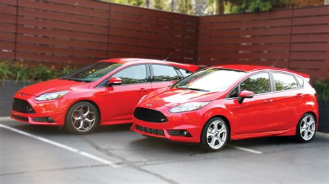 Ford Hot Hatch Comparison Fiesta St Vs Focus St Articles