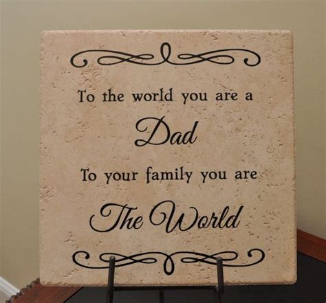 Items Similar To Personalized Fathers Day T 12x12 Decorative Tile
