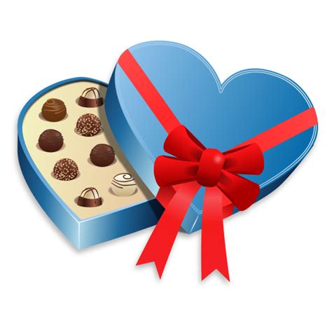 Heart Chocolate Box Png Png Image Collection