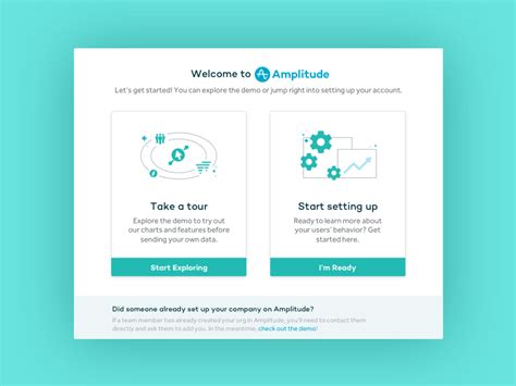 First Time Account Experience By Ran Liu For Amplitude On Dribbble