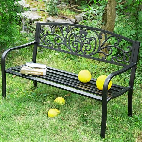 Outdoor Product Park Benches For Outside Cast Iron Metal Garden Bench