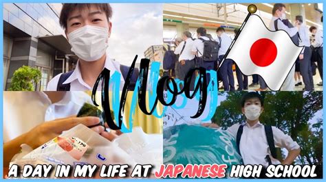 Vlog My Japanese High School Life In Japan Youtube