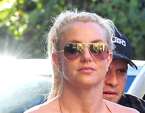 Britney Spears From Celebrity Side Boob E News