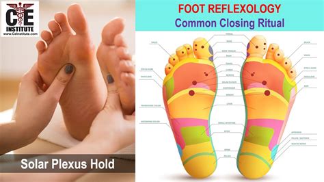 Foot Reflexology Closing Ritual Solar Plexus Hold Instructor