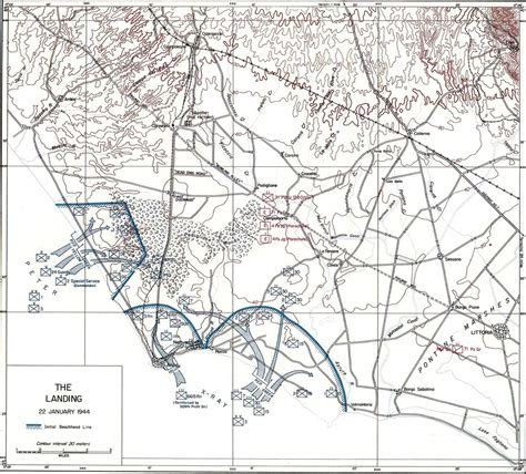 Anzio Beachhead 22 January 25 May 1944