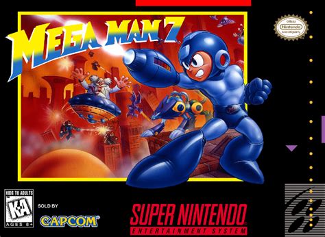 Mega Man Nes Box Art