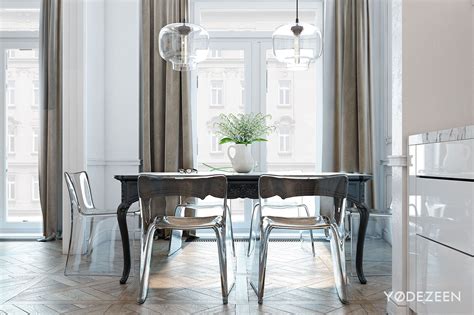 Well, one of the criteria was location of the house. Old home, modern interior on Behance