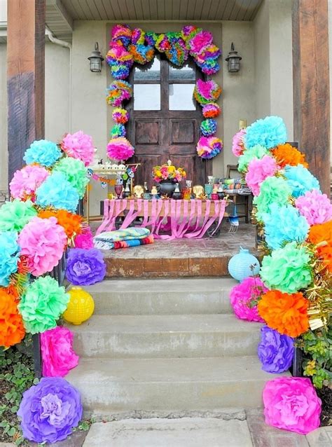 Day Of The Dead Halloween Party By Karas Party Ideas Day Of The Dead