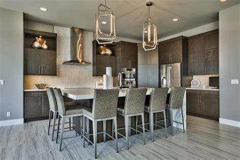 Lakeside Luxe Modern Kitchen Omaha By Inspired Interiors Houzz