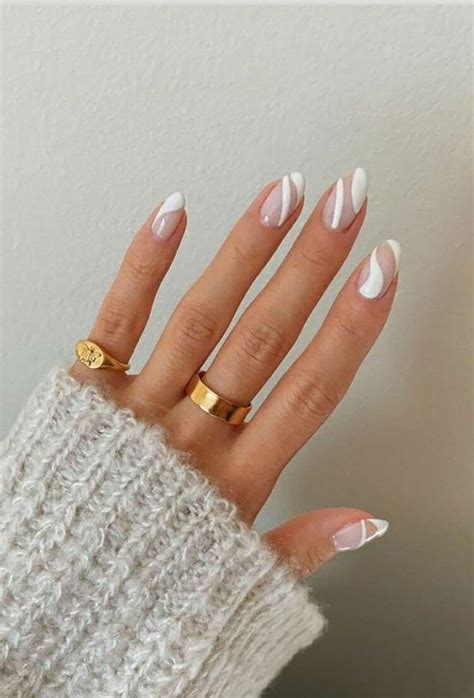 Gorgeous White Nail Design Ideas Gel Nails Nails Stylish Nails