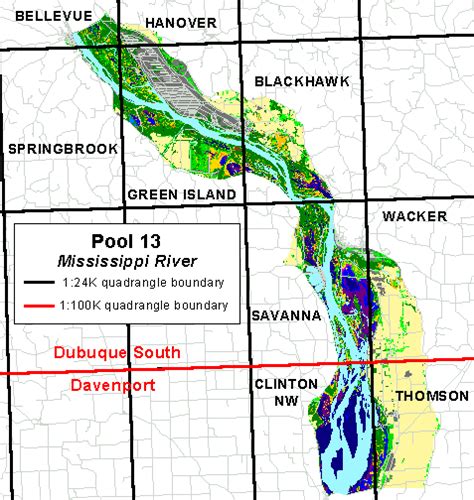 Gis Data Pool 13 Upper Mississippi River
