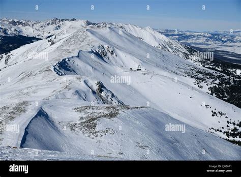 Summit View From Peak 8 At Breckenridge Ski Resort Colorado Extreme