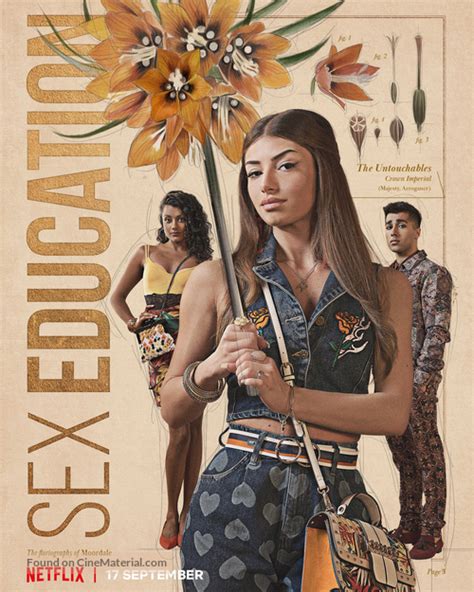 Sex Education 2019 British Movie Poster