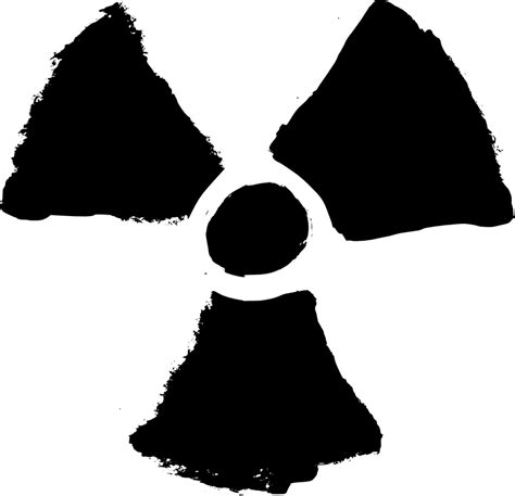 4 Grunge Radioactive Sign Png Transparent