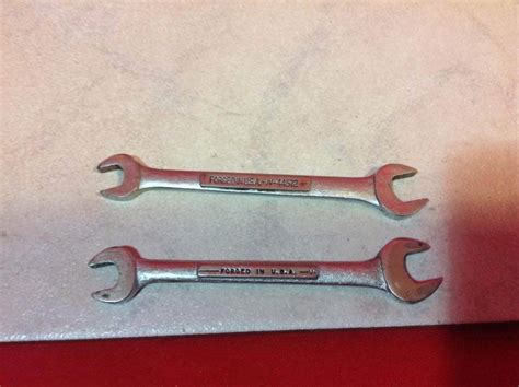 Individual Replacement Craftsman Open End Wrenches Sae And Metric Ebay