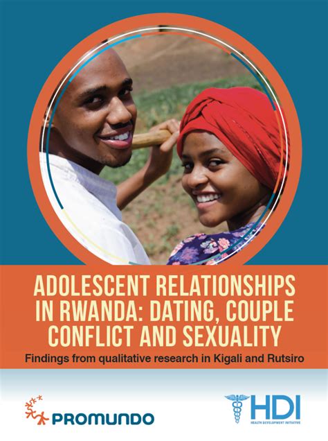 Adolescent Relationships In Rwanda Dating Couple Conflict And