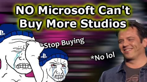Playstation Fanboys Crying Over Xbox Maybe Buying Studios Youtube