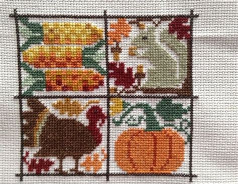 Thanksgiving mini cross stitch patterns. 1000+ images about Cross Stitch Thanksgiving on Pinterest