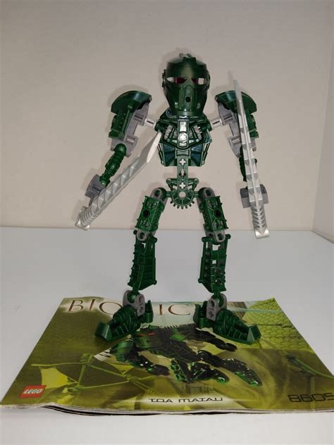 Lego Bionicle Toa Metru Matau 8605 100 Complete With Instructions Ebay