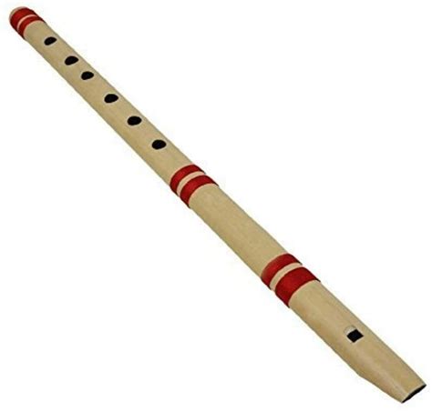 Naad G Scale Traditional Indian Wood Bamboo Straight Flute Bansuri 61