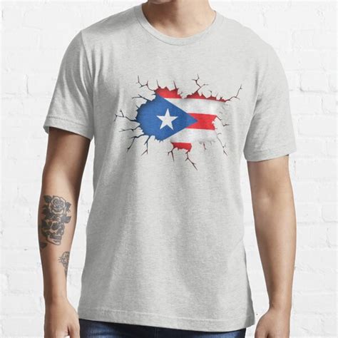 Puerto Rican Inside Boricua Puerto Rico Flag T Shirts Tee T T Shirt For Sale By Mrsmitful