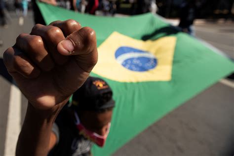 In Pictures Brazilians Rally Against Racism And Fascism Brazil