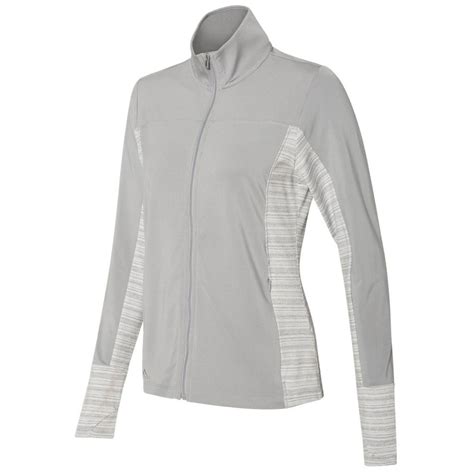 Adidas Golf Womens Mid Grey Rangewear Full Zip Jacket