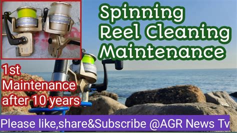 Basic Spinning Reel Maintenance Banx St C Agrmixvlog Youtube
