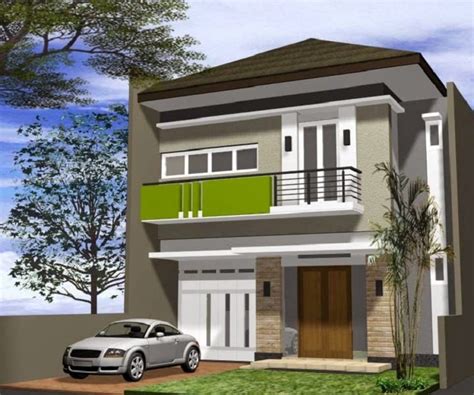 Desain rumah minimalis modern 2 kamar. Get Fasad Rumah Modern Minimalis 2 Lantai PNG - Download ...