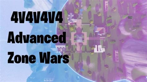 4v4v4v4 Advanced Zone Wars V10 I Will Build 4 U Fortnite