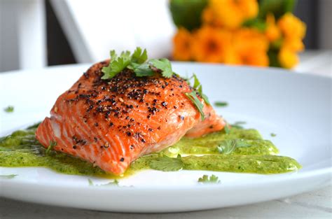 Cilantro Salmon Salmon Recipes Food Recipes