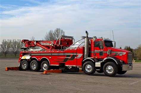 Kenworth Big Rig Tow Truck By Teemack Redbubble