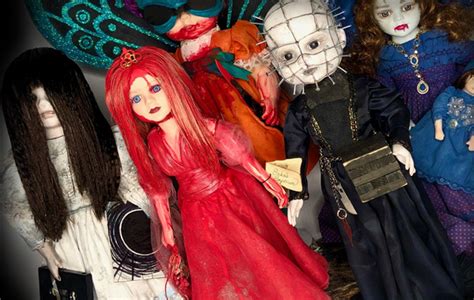 Erika S Emporium Unique Ooak Horror Movie Dolls Curiosities