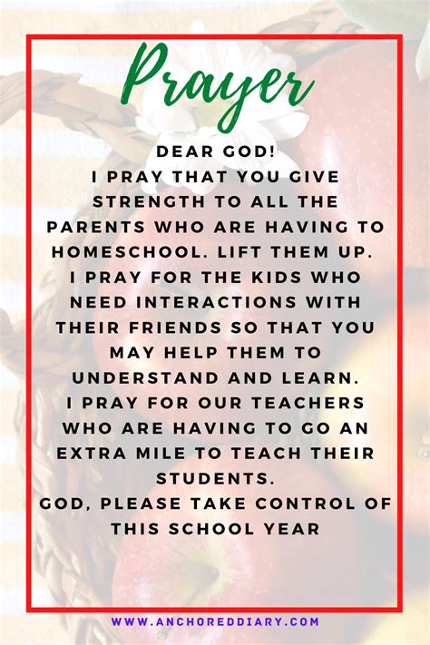 Prayer For Teachers Parents And Students To Pray In This Difficult