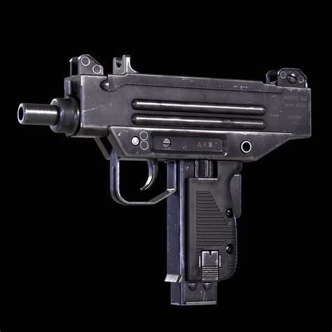 Micro Uzi Submachine Gun