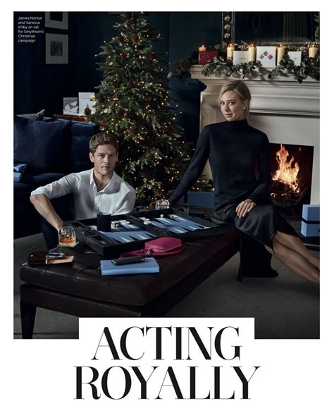 James Norton And Vanessa Kirby In Country Town House Magazine