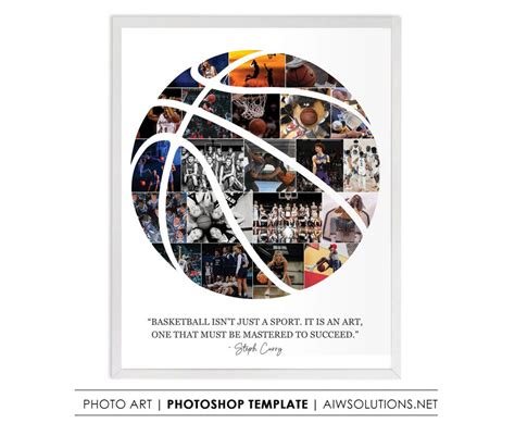 Basketball Photo Collage