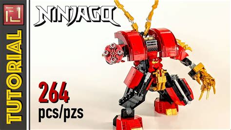 Lego Fire Mech Ninjago Moc Rework Of 70500 Youtube